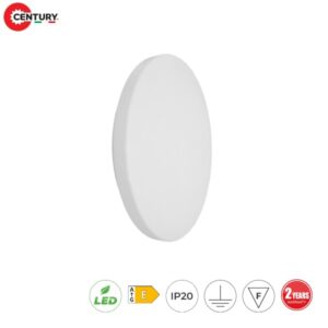 Plafoniera LED 24w Blanca SLIM diam. 365mm Luce Natura 2800 Lumen